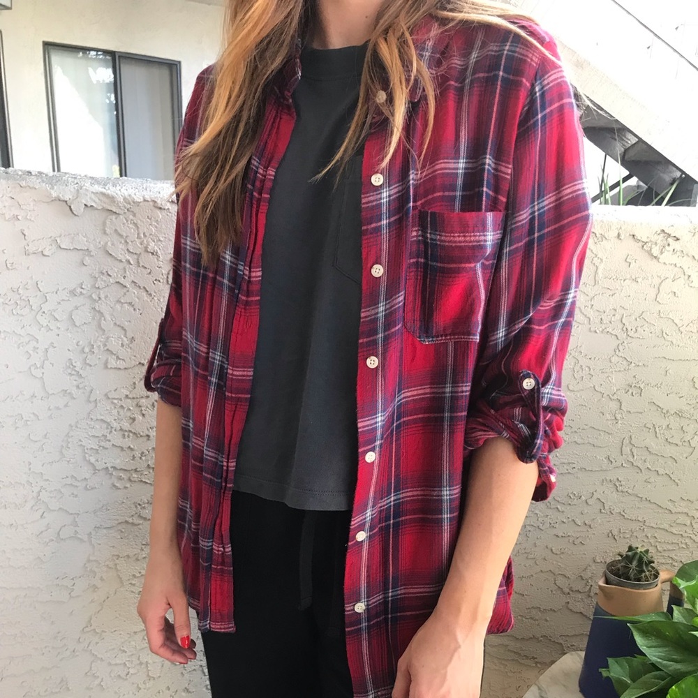 Red flannel lightly used